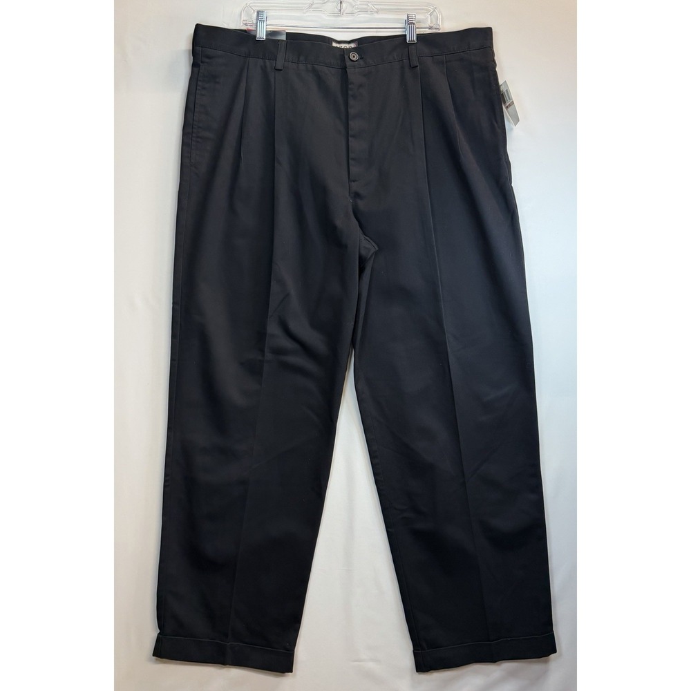 NWT Men's Izod Extender Waist Chino Wrinkle‎ Free Pants Size 42 X 32L